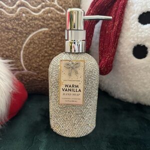 Body Prescriptions Silver Rhinestone “Warm Vanilla” Hand Soap